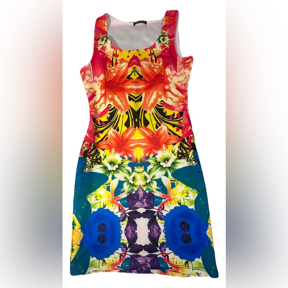 Soprano Multicolor Floral Maxi Dress